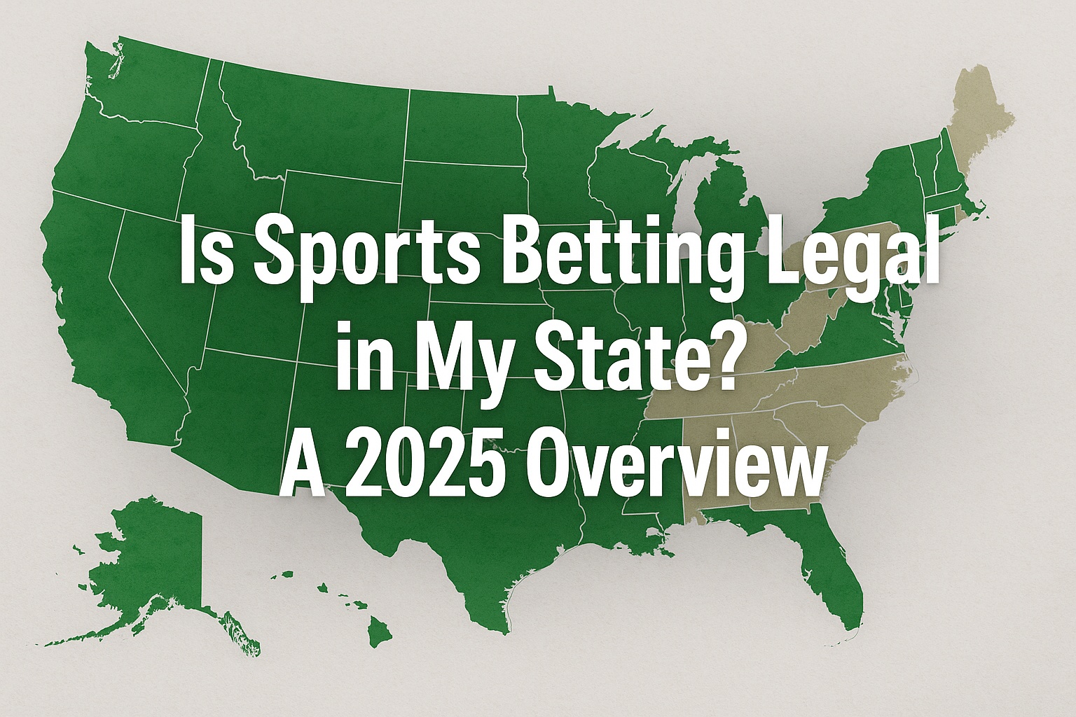 Is Sports Betting Legal in My State A 2025 Overview